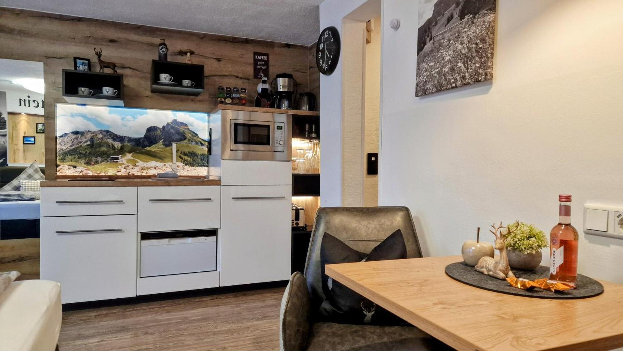 Nr 3 "Aggenstein"-Einzigartige Studio Mit Sued Balkon Inkl Koenigscard Pfronten Zewnętrze zdjęcie